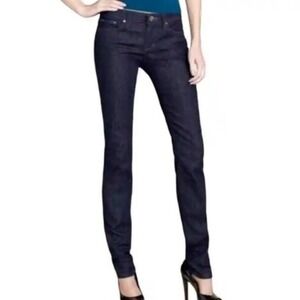 Joe's Jeans Dark Indigo Straight Leg Super Dark Wash Denim Jeans 28 Made in‎ USA